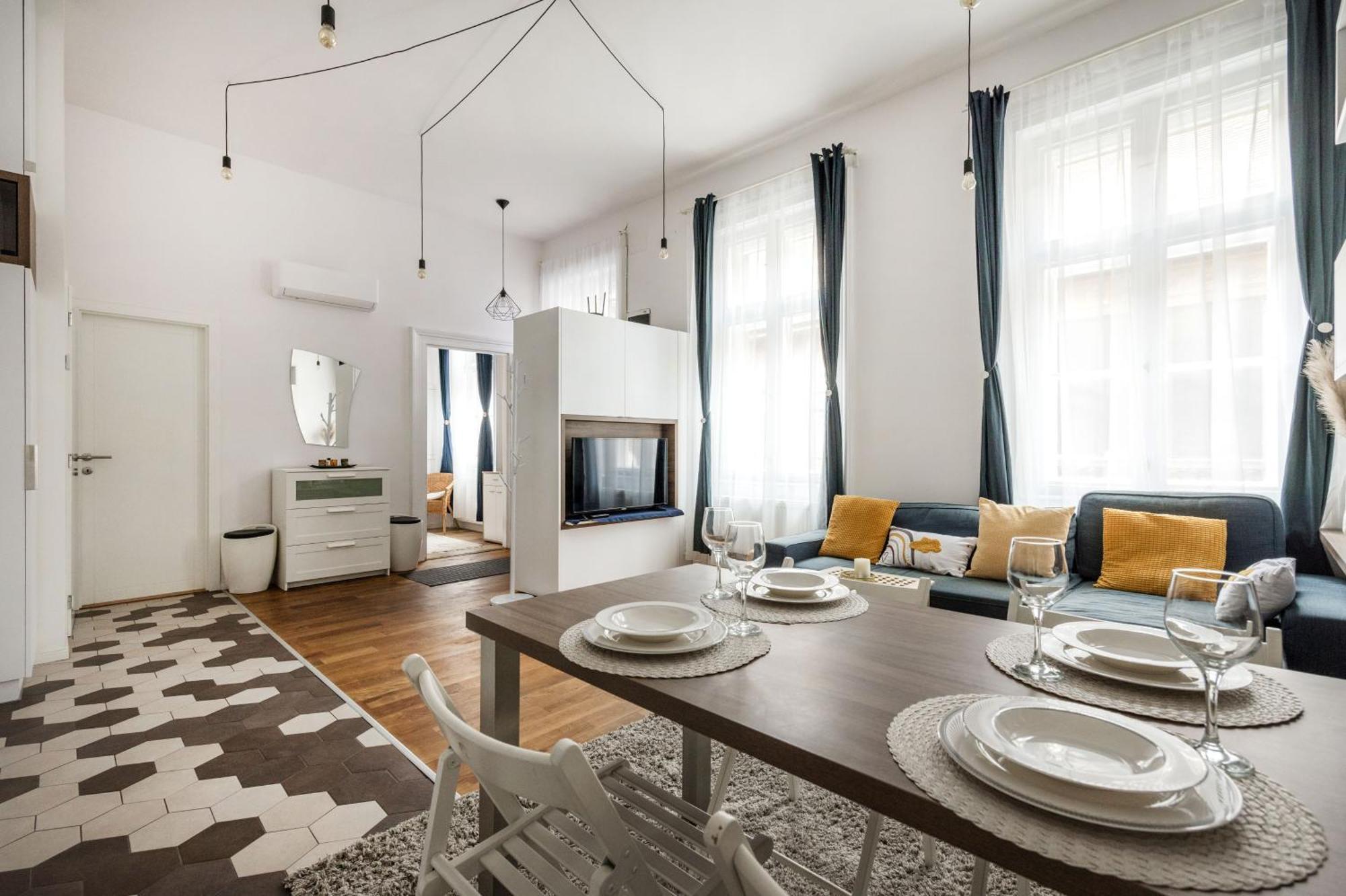 Apartamento Bright And Peaceful In The Centre